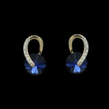 Women's Ear Tops - Navy Blue, Women, Earrings & Tops, Chase Value, Chase Value