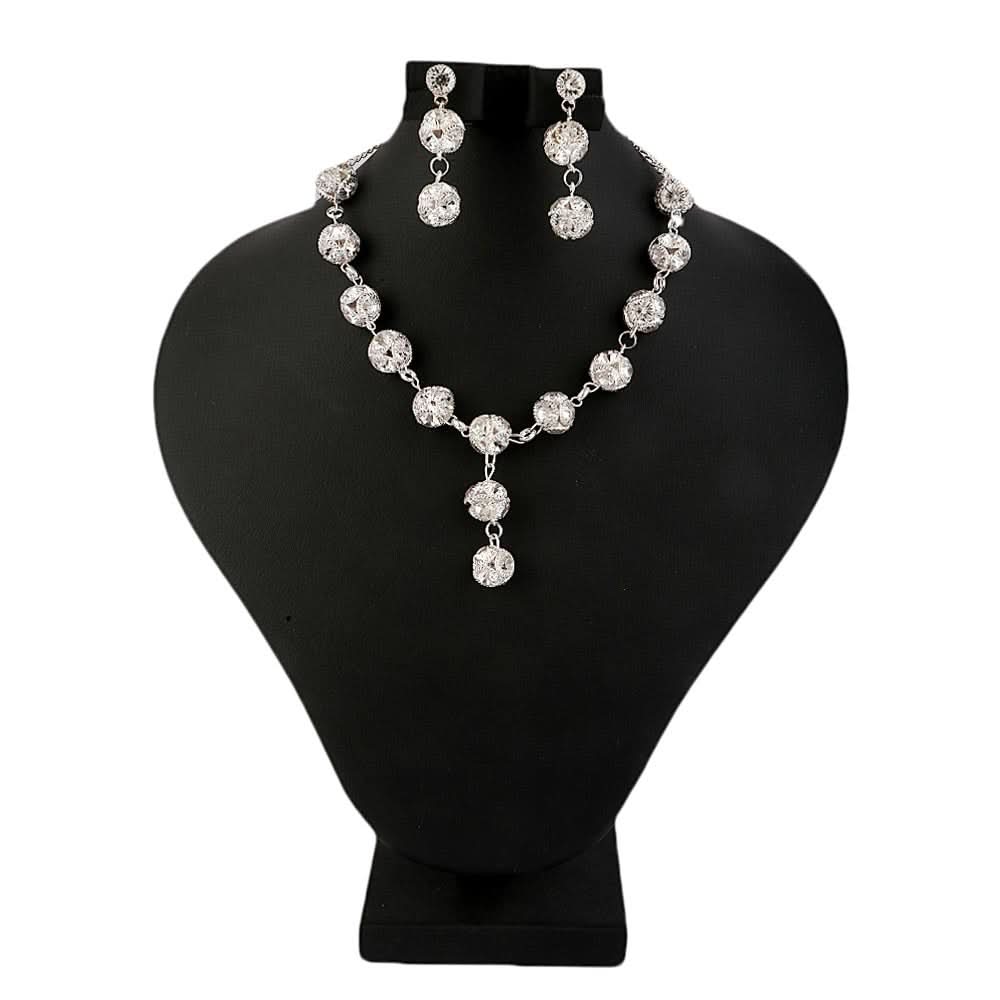 Women's Fancy Jewellery Set - Silver, Women, Jewellery Set, Chase Value, Chase Value