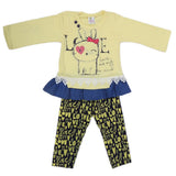 Newborn Girls Full Sleeve Suit (349) - Yellow, Kids, NB Girls Sets And Suits, Chase Value, Chase Value