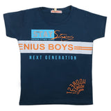 Boys Half Sleeves T-Shirt - Greenish Blue, Kids, Boys T-Shirts, Chase Value, Chase Value