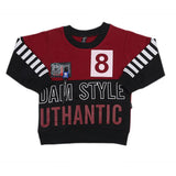 Boys Full Sleeves Terry T-Shirt - Maroon, Kids, Boys T-Shirts, Chase Value, Chase Value
