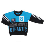 Boys Full Sleeves Terry T-Shirt - Blue, Kids, Boys T-Shirts, Chase Value, Chase Value