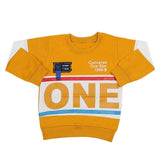 Boys Full Sleeves Terry T-Shirt - Mustard, Kids, Boys T-Shirts, Chase Value, Chase Value