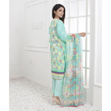 Eminent Digital Embroidered Un-Stitched 3 pcs suit - 8, Women, 3Pcs Shalwar Suit, Eminent, Chase Value