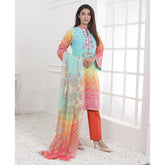 Eminent Digital Embroidered Un-Stitched 3 pcs suit - 3, Women, 3Pcs Shalwar Suit, Eminent, Chase Value