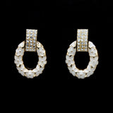 Women's Earring - White, Women, Earrings & Tops, Chase Value, Chase Value
