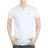 Men's Half Sleeves T-Shirt - White, Men, T-Shirts And Polos, Chase Value, Chase Value