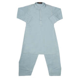 Boys Kurta Shalwar Suit - Steel Blue, Kids, Boys Shalwar Kameez, Chase Value, Chase Value