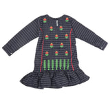 Girls Full Sleeves Embroidered Kurti - Blue, Kids, Girls Kurti, Chase Value, Chase Value