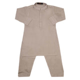 Boys Kurta Shalwar Suit - Light Grey, Kids, Boys Shalwar Kameez, Chase Value, Chase Value