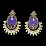 Women's Earring - Purple, Women, Earrings & Tops, Chase Value, Chase Value