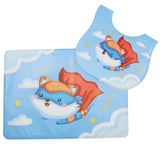 Plastic Bib Sheet - Blue, Kids, Bibs, Chase Value, Chase Value