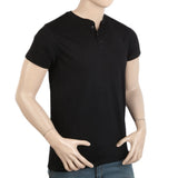Men's Half Sleeves T-Shirt - Black, Men, T-Shirts And Polos, Chase Value, Chase Value
