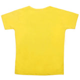 Boys Half Sleeves T-Shirt - Yellow, Kids, Boys T-Shirts, Chase Value, Chase Value