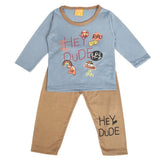 Boys Full Sleeves Suit - Steel Blue, Boys Sets & Suits, Chase Value, Chase Value
