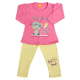 Girls Full Sleeves Suit - Dark Pink, Girls Suits, Chase Value, Chase Value