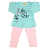 Girls Full Sleeves Suit - Sea Green, Girls Suits, Chase Value, Chase Value