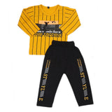 Boys Full Sleeves Suit 44110 - Mustard, Kids, Boys Sets And Suits, Chase Value, Chase Value