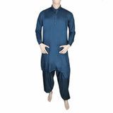 Fancy Shalwar Suit For Men - Steel Blue, Men, Shalwar Kameez, Chase Value, Chase Value