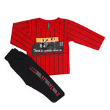Boys Full Sleeves Suit 44110 - Red, Kids, Boys Sets And Suits, Chase Value, Chase Value
