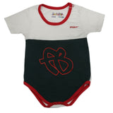 Newborn Boys Short Leg Romper - White, Kids, Newborn Boys Rompers, Chase Value, Chase Value