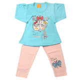 Girls Full Sleeves Suit - Sea Green, Girls Suits, Chase Value, Chase Value
