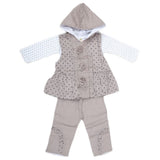 Newborn Girls Full Sleeve Suit (357) - Grey, Kids, NB Girls Sets And Suits, Chase Value, Chase Value