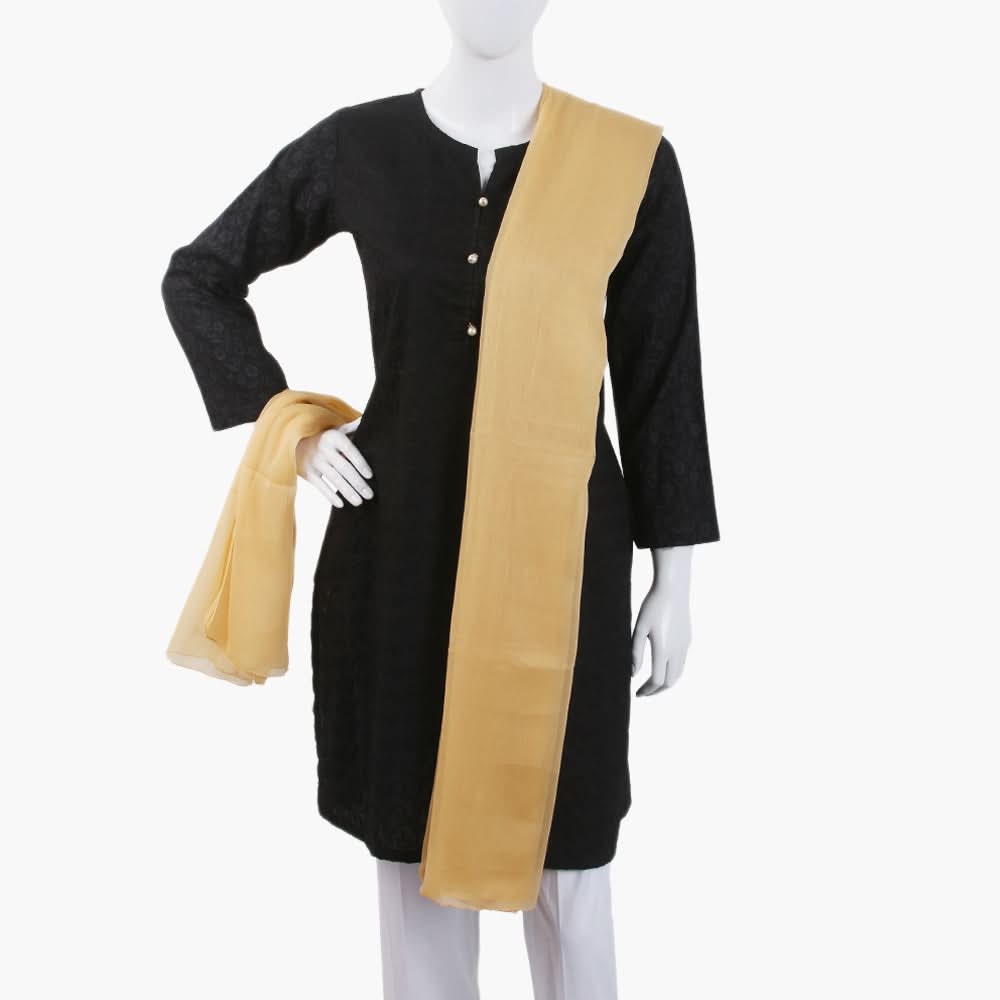 Women's Plain Chiffon Dupatta - Skin, Women Dupatta, Chase Value, Chase Value