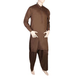 Fancy Shalwar Suit For Men - Brown, Men, Shalwar Kameez, Chase Value, Chase Value