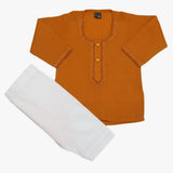Newborn Boys Shalwar Suit - Mustard, Kids, Newborn Boys Shalwar Suits, Chase Value, Chase Value