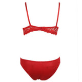 Women's Foam Bra & Panty Set - Red, Women, Bra And Panty Sets, Chase Value, Chase Value