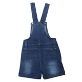 Boys Denim Dungaree - Dark Blue, Kids, Boys Shorts, Chase Value, Chase Value