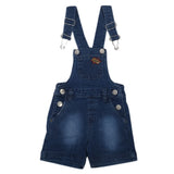 Boys Denim Dungaree - Dark Blue, Kids, Boys Shorts, Chase Value, Chase Value