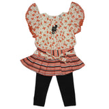 Newborn Girls Half Sleeves Suit - Peach, Newborn Girls Sets & Suits, Chase Value, Chase Value
