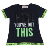 Girls T-Shirt - Navy Blue, Kids, Girls T-Shirt, Chase Value, Chase Value