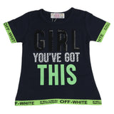 Girls T-Shirt - Navy Blue, Kids, Girls T-Shirt, Chase Value, Chase Value