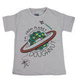 Boys Round Neck Half Sleeves T-Shirt - Grey, Kids, Boys T-Shirts, Chase Value, Chase Value