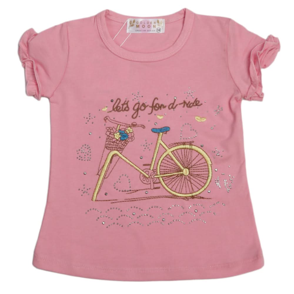 Girls T-Shirt - Light Pink, Kids, Girls T-Shirt, Chase Value, Chase Value