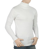 Men's Full Sleeves High Neck - White, Men, Sweater and Sweat Shirts, Chase Value, Chase Value
