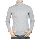 Men's Full Sleeves High Neck - Light Grey, Men, Sweater and Sweat Shirts, Chase Value, Chase Value