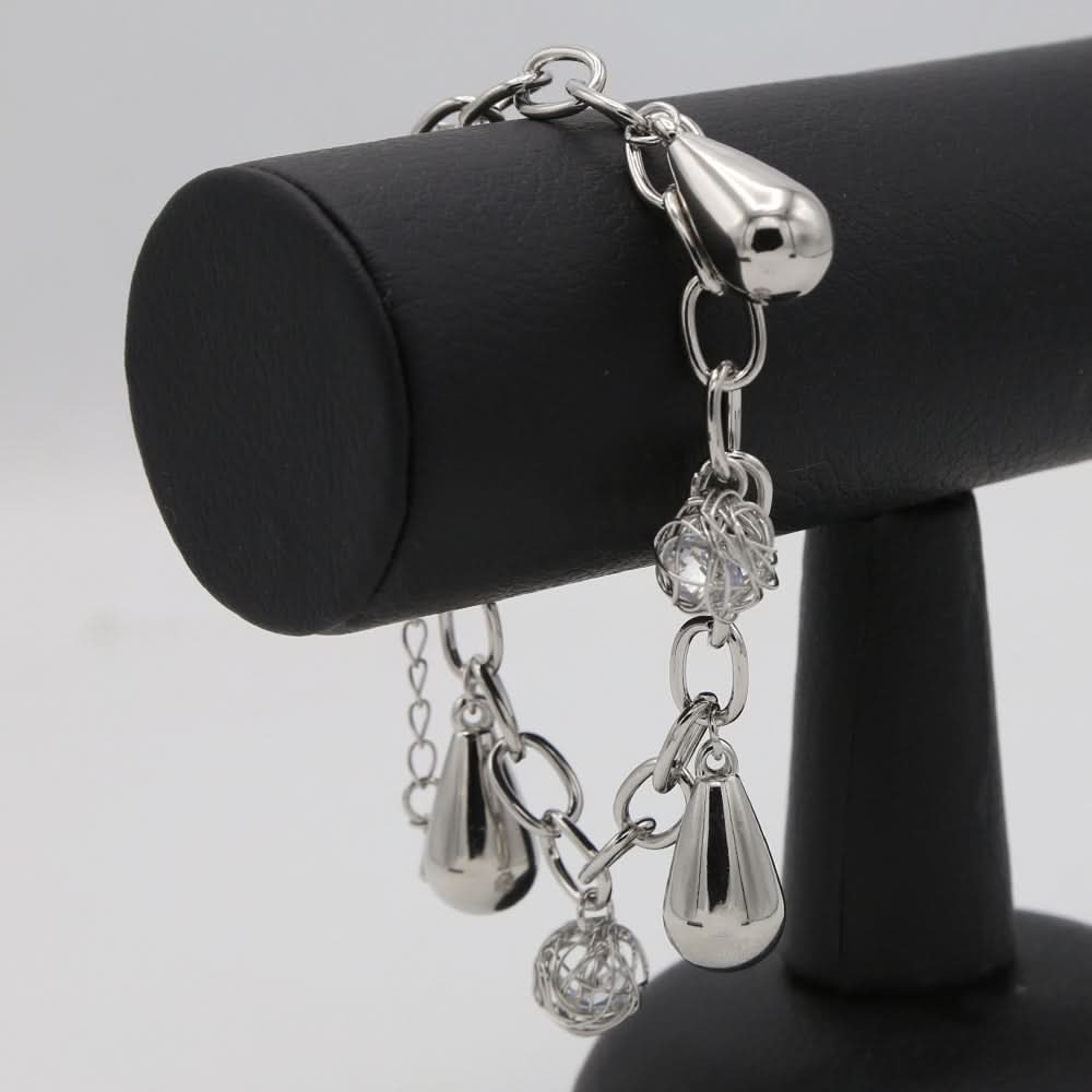 Women's Stone Bracelets - Silver, Women, Bangles & Bracelets, Chase Value, Chase Value