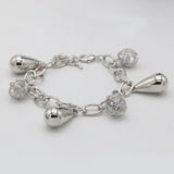 Women's Stone Bracelets - Silver, Women, Bangles & Bracelets, Chase Value, Chase Value