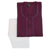 Newborn Boys Shalwar Suit - Purple, Kids, Newborn Boys Shalwar Suits, Chase Value, Chase Value