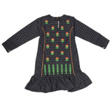 Girls Embroidered Kurti - Navy Blue, Kids, Girls Kurti, Chase Value, Chase Value