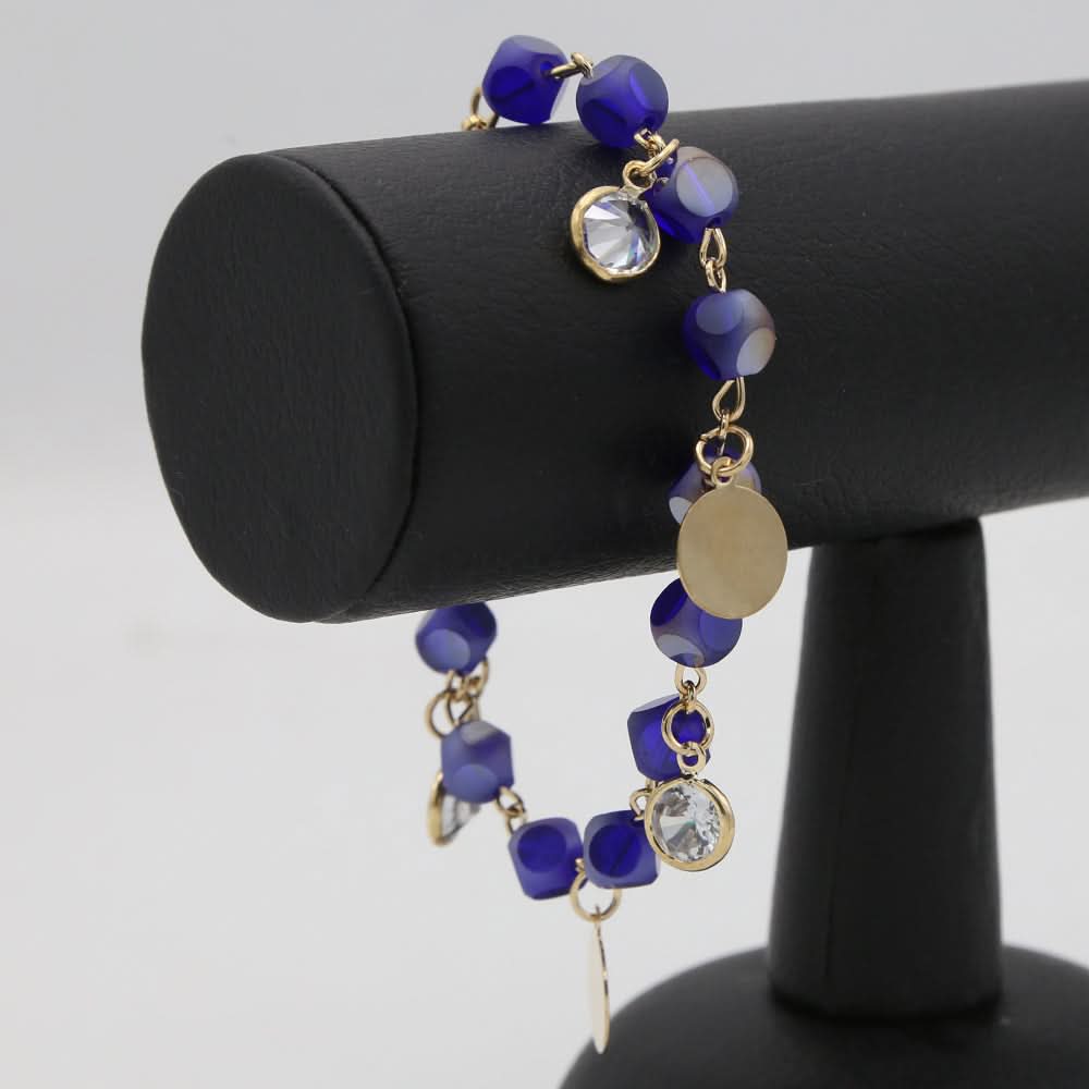 Women's Stone Bracelets - Royal Blue, Women, Bangles & Bracelets, Chase Value, Chase Value