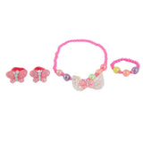 Girls Mala - Dark Pink, Kids, Jewellery Sets, Chase Value, Chase Value