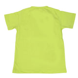 Boys Round Neck Half Sleeves T-Shirt - Green, Kids, Boys T-Shirts, Chase Value, Chase Value