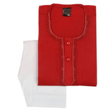 Newborn Boys Shalwar Suit - Red, Kids, Newborn Boys Shalwar Suits, Chase Value, Chase Value