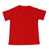 Boys Round Neck Half Sleeves T-Shirt - Maroon, Kids, Boys T-Shirts, Chase Value, Chase Value