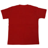 Boys Round Neck Half Sleeves T-Shirt - Maroon, Kids, Boys T-Shirts, Chase Value, Chase Value